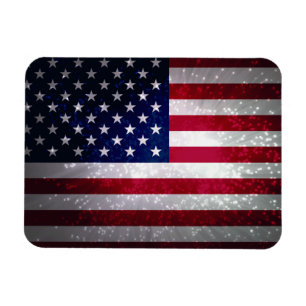Flagga av United States Magnet
