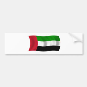 Flagga av Uniteden Arab Emirates Bildekal