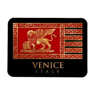 Flagga av Venedig Magnet