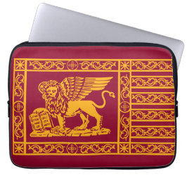 Flagga av Venedig Photo Wallet Laptop Fodral