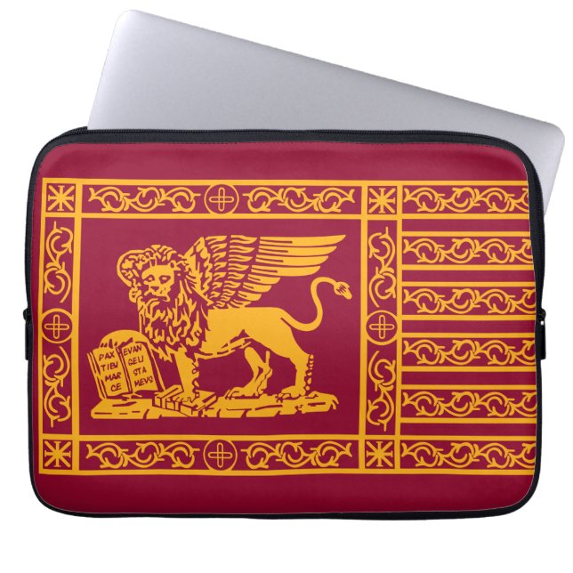 Flagga av Venedig Photo Wallet Laptop Fodral (Framsidan)