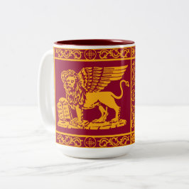 Flagga av Venedig Photo Wallet Två-Tonad Mugg