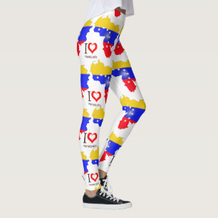 Flagga av venezuela leggings