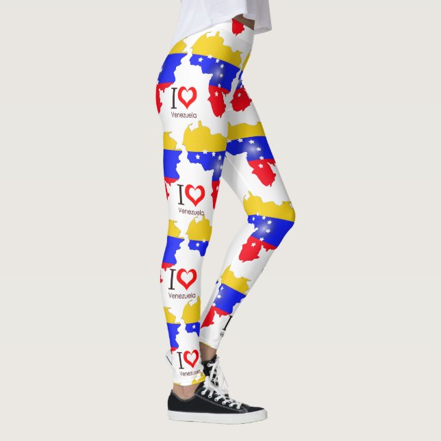 Flagga av venezuela leggings (Höger)