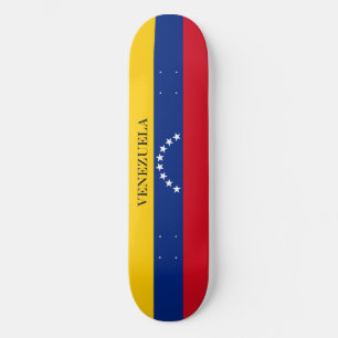 Flagga av Venezuela Skateboard Bräda 20,5 Cm