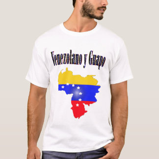 Flagga av Venezuelas trifärgstypografi T Shirt