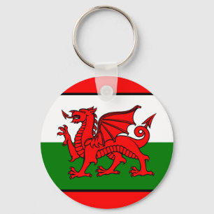 Flagga av Wales Nyckelring