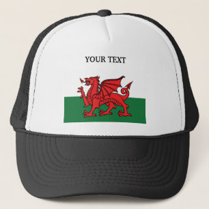 Flagga av Wales Truckerkeps