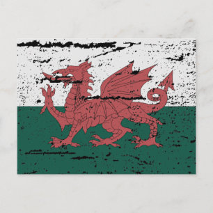 FLAGGA AV WALES VYKORT