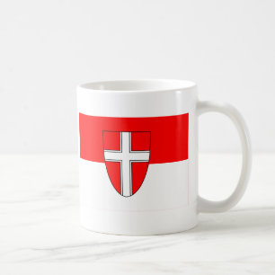 Flagga av Wien, Österrike Kaffemugg