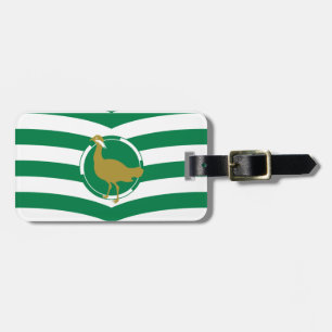 Flagga av Wiltshire Luggage Tag Bagagebricka