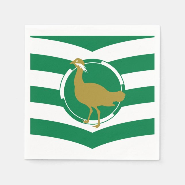 Flagga av Wiltshire Papper Napkins Pappersservett (Framsidan)
