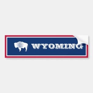 Flagga av Wyoming Bildekal