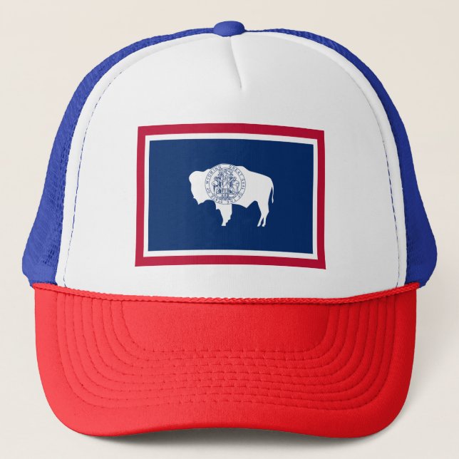 Flagga av Wyoming Keps (Framsida)
