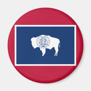 Flagga av Wyoming Magnet
