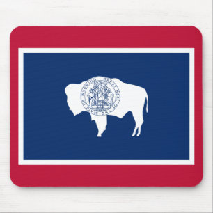 Flagga av Wyoming Musmatta
