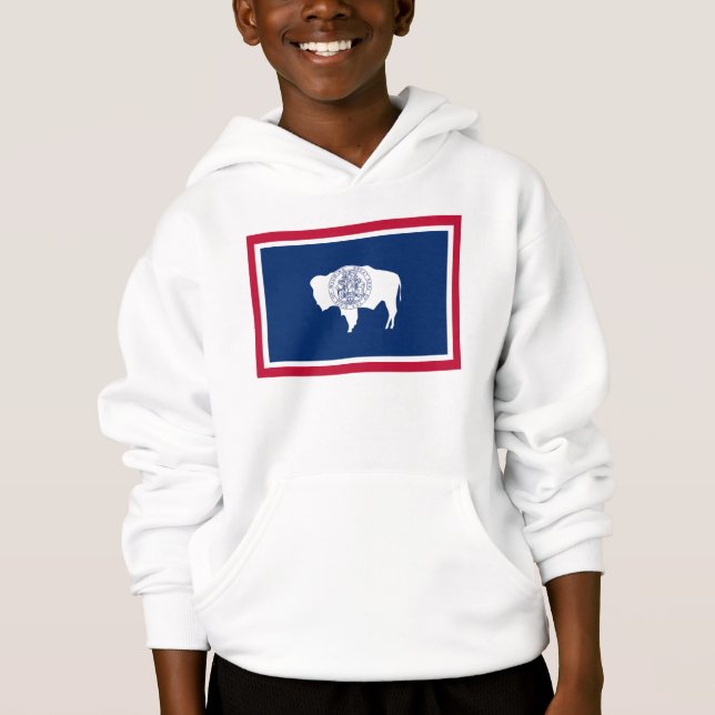 Flagga av Wyoming T Shirt (Framsida)