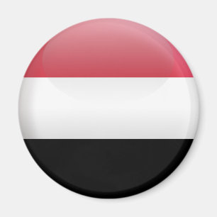 Flagga av Yemen Magnet