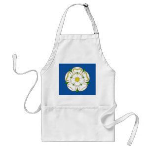 Flagga av Yorkshire Vuxen Apron Förkläde