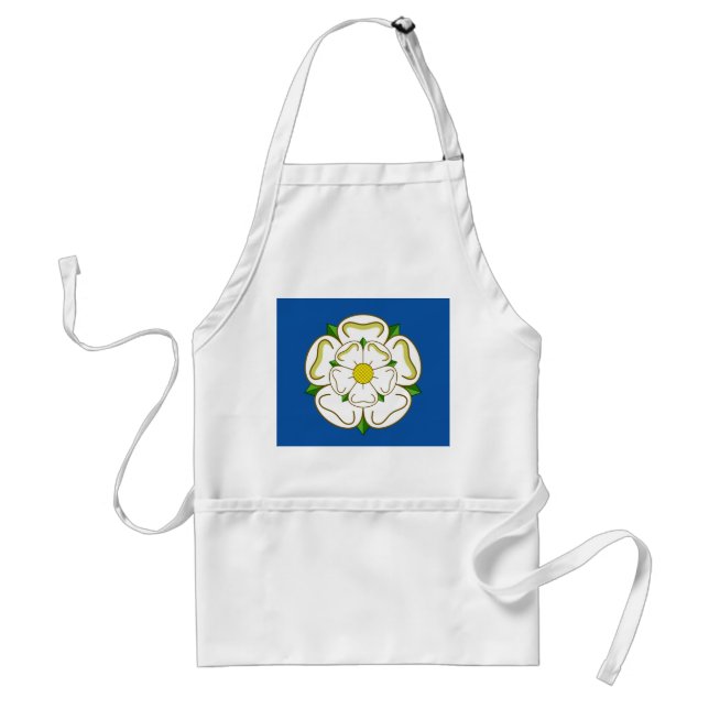 Flagga av Yorkshire Vuxen Apron Förkläde (Framsidan)