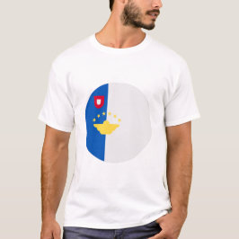 Flagga Azorerna T Shirt