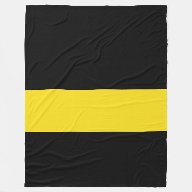 Flagga Baden-Württemberg Fleece Blanket (Framsidan)