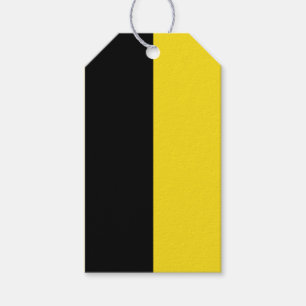 Flagga Baden-Württemberg Gift-Märkre Presentetikett