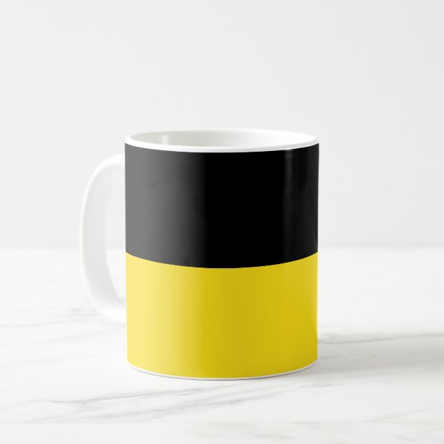 Flagga Baden-Württemberg Kaffe Mugg (Framsida vänster)
