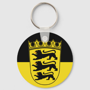 Flagga Baden-Württemberg Keychain Nyckelring