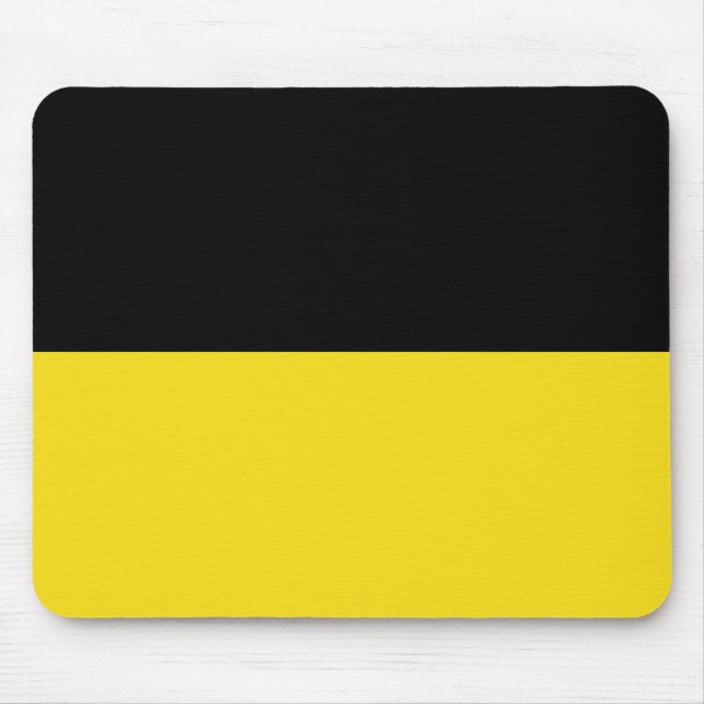 Flagga Baden-Württemberg Mouse Pad Musmatta (Framsidan)