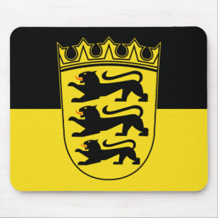 Flagga Baden-Württemberg Mouse Pad Musmatta