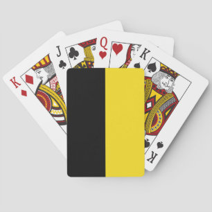 Flagga Baden Württemberg (Tyskland) Casinokort