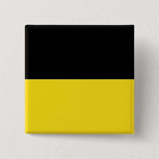 Flagga Baden Württemberg (Tyskland) Knapp (Framsida)