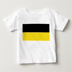 Flagga Baden Württemberg (Tyskland) T Shirt