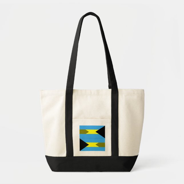 Flagga Bahamas Bag Tygkasse (Framsidan)