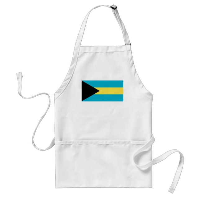 Flagga Bahamas förkläde (Framsidan)