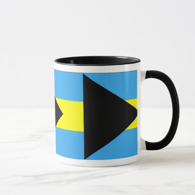 Flagga Bahamas Mugg (Höger)