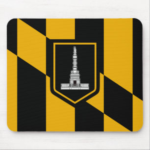 Flagga Baltimore, Maryland Mouse Pad Musmatta