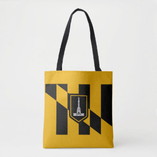 Flagga Baltimore Tote Bag Tygkasse