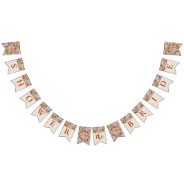 Flagga-banderoll för Möhippa av elegant Blommigt Vimplar