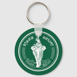 Flagga Bangkok, Thailand Keychain Nyckelring