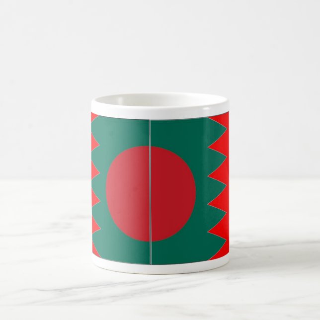 Flagga Bangladesh Mugg (Center)