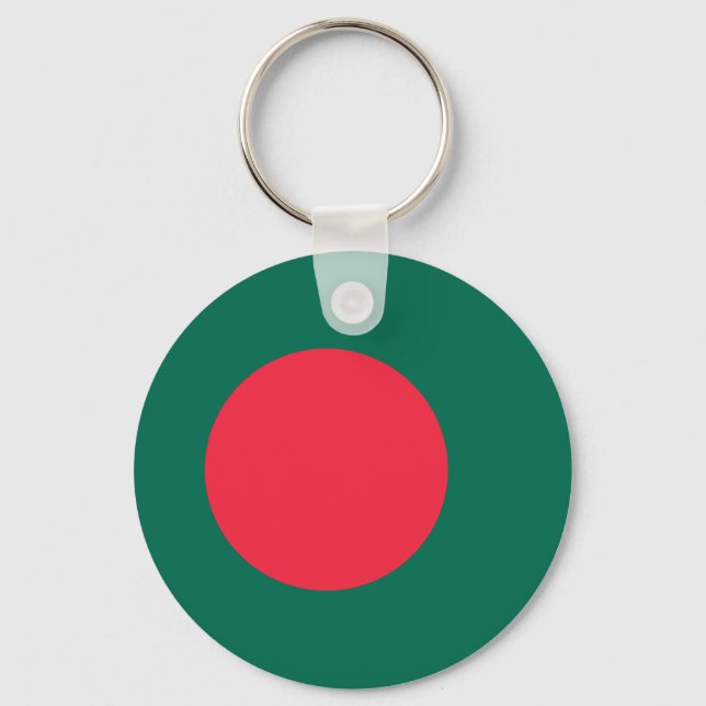 Flagga Bangladesh Nyckelring (Framsida)