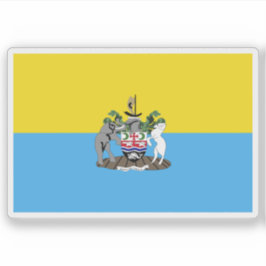 Flagga Banjul, Republiken Gambia Klistermärken