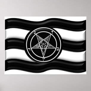 Flagga Baphomet-Pride Poster