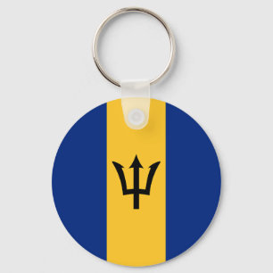 Flagga Barbados Nyckelring