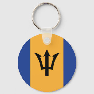 Flagga Barbados Nyckelring