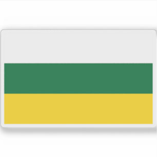 Flagga Barranquitas, Puerto Rico Klistermärken