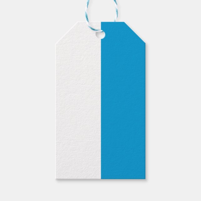 Flagga Bavaria Gift-Märkre Presentetikett (Framsidan)