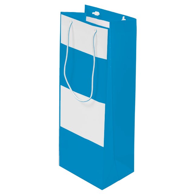 Flagga Bavaria Vin Gift Bag (Framsidan Vinklad)